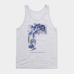 Alice and the Cheshire Cat Tank Top